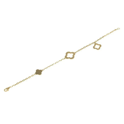 PURE CLOVER  BRACELET 3 MOTIFS