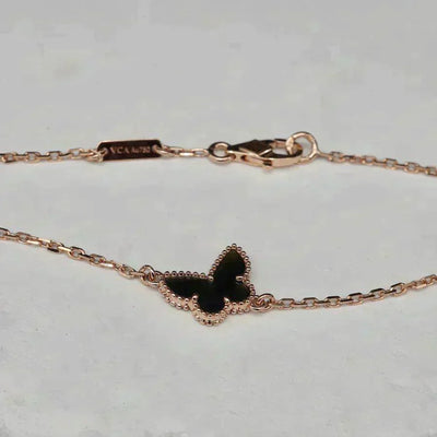 BUTTERFLY ONYX  BUTTERFLY BRACELET