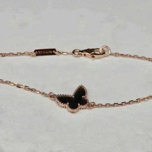 BUTTERFLY ONYX  BUTTERFLY BRACELET
