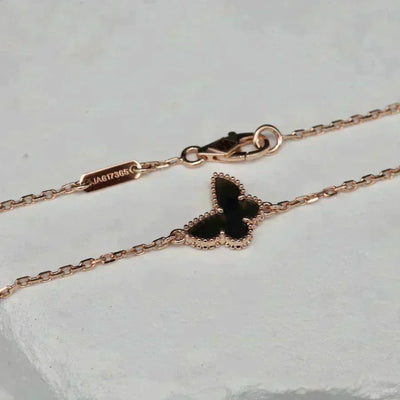 BUTTERFLY ONYX  BUTTERFLY BRACELET