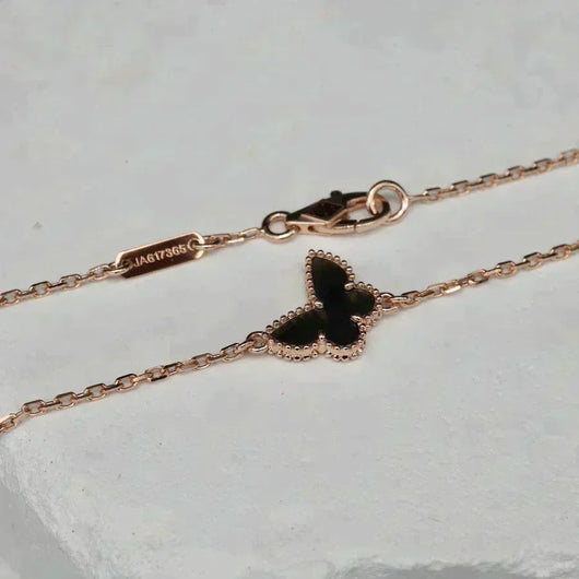BUTTERFLY ONYX  BUTTERFLY BRACELET