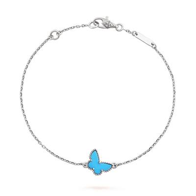 BUTTERFLY TURQUOISE BUTTERFLY BRACELET SILVER