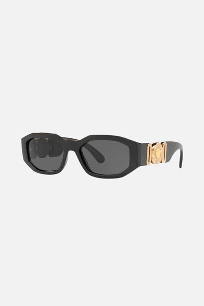 Versace biggie sunglasses in black with iconic jellyfish - Lux Studios