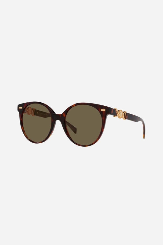 Versace cat eye havana sunglasses with the iconic jellyfish - Lux Studios