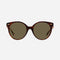 Versace cat eye havana sunglasses with the iconic jellyfish