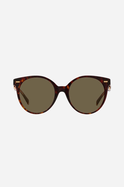Versace cat eye havana sunglasses with the iconic jellyfish - Lux Studios