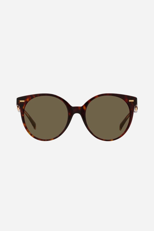 Versace cat eye havana sunglasses with the iconic jellyfish - Lux Studios