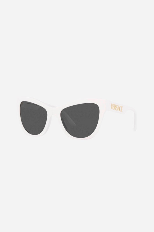 Versace cat eye white sunglasses - Lux Studios