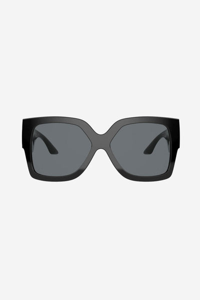 Versace squared oversized grey sunglasses - Lux Studios