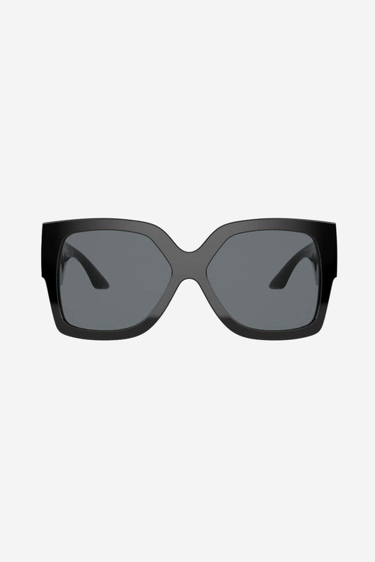 Versace squared oversized grey sunglasses - Lux Studios