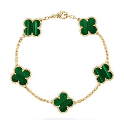 Vintage Alhambra bracelet, 5 motifs. - Lux Studios