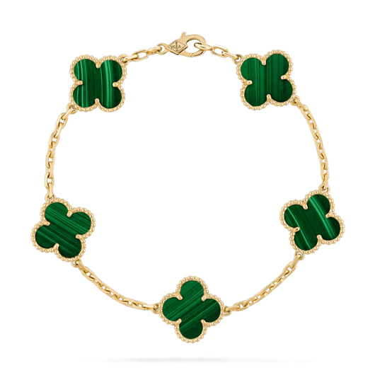 Vintage Alhambra bracelet, 5 motifs. - Lux Studios