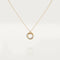 TRINITY NECKLACE SILVER GOLD ROSE GOLD DIAMONDS