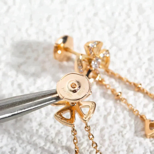 FIOREVER ROSE GOLD DIAMONDS EARRINGS