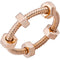 NUTS AND BOLTS ROSE GOLD RING