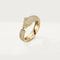 PANTHERE ROSE GOLD DIAMOND RING
